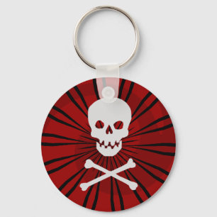 Crânio e chaveiro dos Crossbones