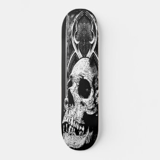 Crânio gótico Convés de skate