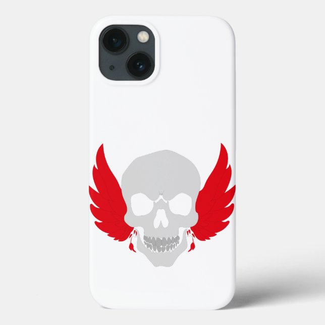 crânio incrível com asa (Verso)