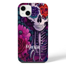 Crânio personalizado de açúcar Dia de los Muertes