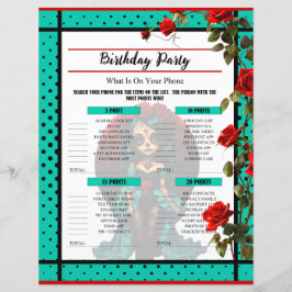 Crânios de açúcar de chá e Rosas vermelhas no seu