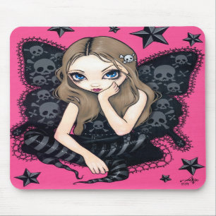 "Crânios e estrelas" Mousepad