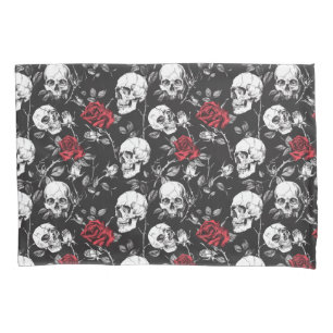 Crânios e Rosas góticos