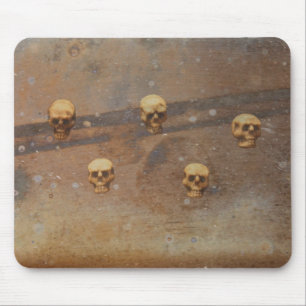 Crânios Mousepad do Dia das Bruxas