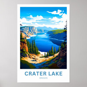 Crater Lake Viagem Impressão