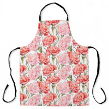 Cravos de Aquarela Elegante