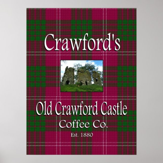 Crawford Castle Crawford Co. Poster (Frente)