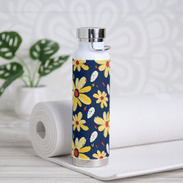 Crayon and Butterfly Flowers