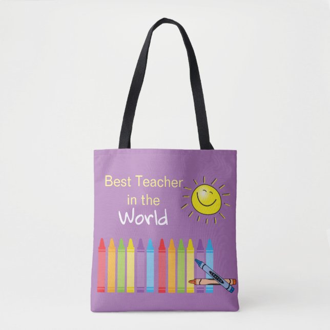Crayon Cute Tote Bag (Frente)