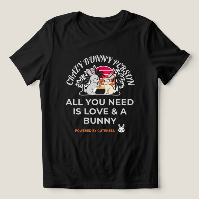 Crazy Bunny Person  (Design frontal)