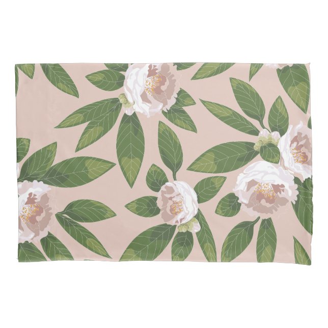 Cream Garden Harmony: Camellias e Greenery (Frente)
