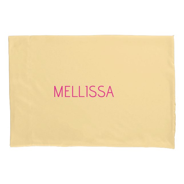 Cream minimalist custom name  (Frente)