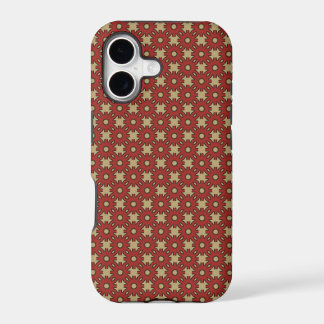 Cream Rust Earth Connected Pattern iPhone 5 Case