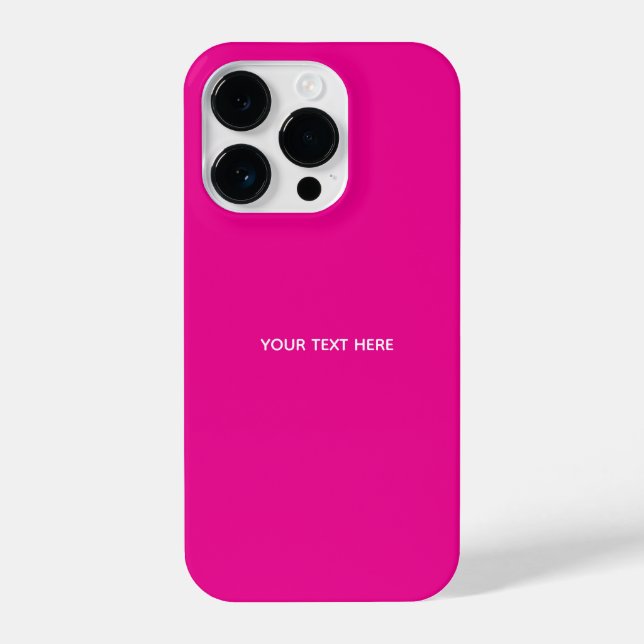 Creat Your Own Megenta Invitation Postcard (Verso)