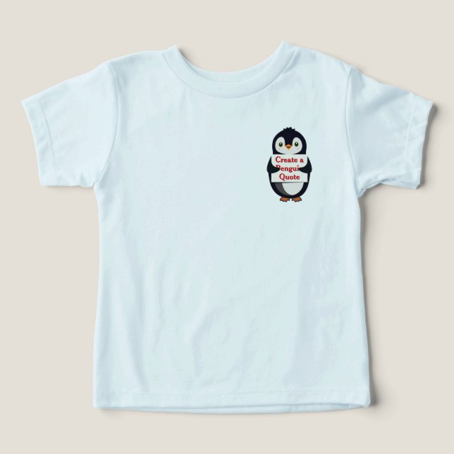 Create a Penguin Quote (Design frontal)