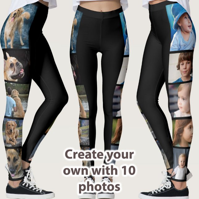 Create Your Own 10 Photo DIY Patterned leggings (Criador carregado)