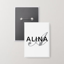 Create Your Own Name Monogram Design Rectangle