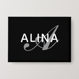 Create Your Own Name Monogram Rectangle 3.5" x 2.5