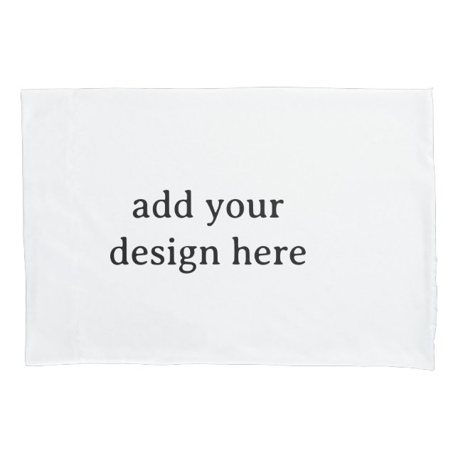 Create Your Own Simple Standard 20" x 30" Pair of (Frente-Esquerda)