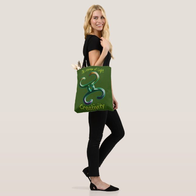 Creative Heart Chakra Símbolo Tote Bag (No(a) Modelo)