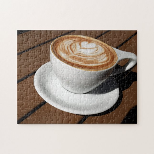 Creative Heart Cup, foto de jigsee quebra-cabeça (Horizontal)