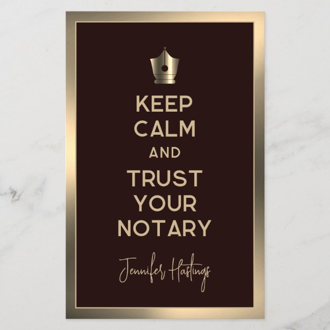 Creative notary Public Flyer (Frente)