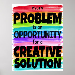 Creative Solutions - Poster do Rainbow Classroom