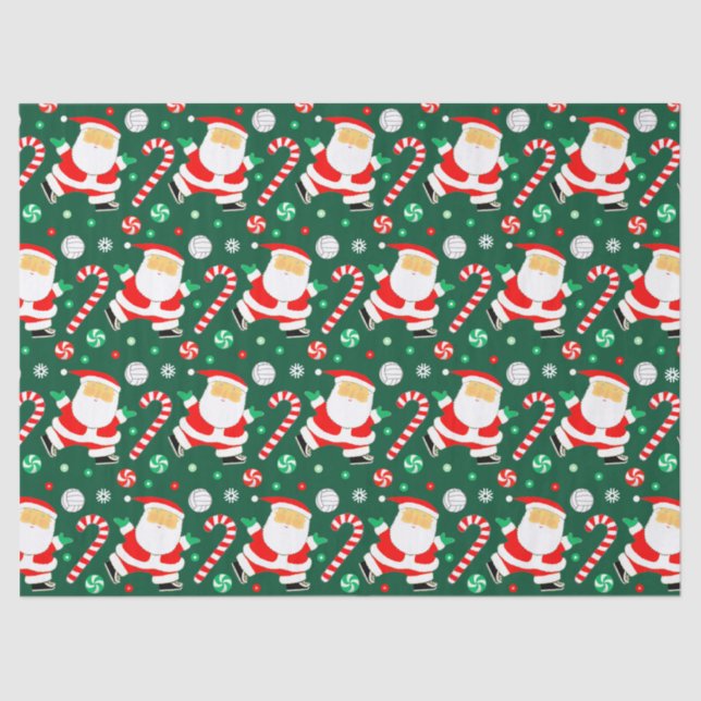 Creative Voleibol - Papel de tecidos para presente (Frente )