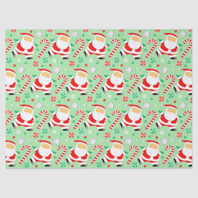 Creative Voleibol - Papel de tecidos para presente (Frente )