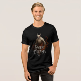 Creepy Demon Ghost with "Sweet Dreams" Text