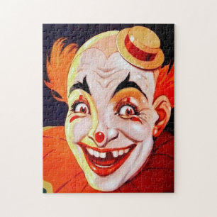 Creepy Vintage Clown 13 Quebra-cabeça