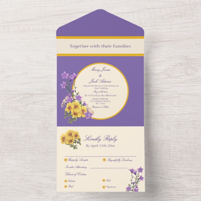 Creme de Casamento do Jardim Primavera Goldfinch (Interno)