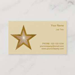 Creme de estrelas do lado do modelo de cartão de n