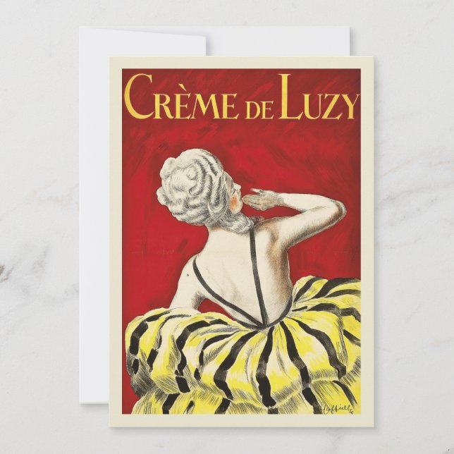 Crème De Luzy | Leonetto Cappiello (Frente)