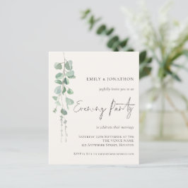 Creme do Partido de Casamento Eucalyptus