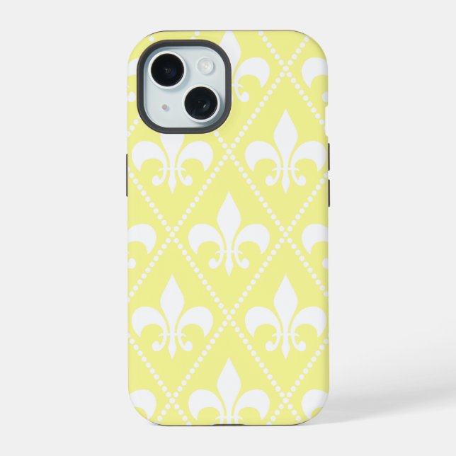 Creme Fleur de Lis (Verso)