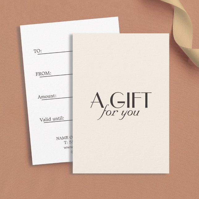 Creme Minimalista Beige Ivory Black Salon (Criador carregado)