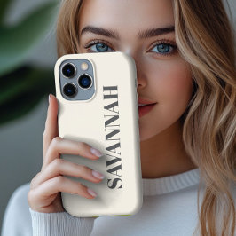 Creme nome personalizado simples