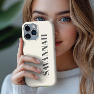 Creme nome personalizado simples