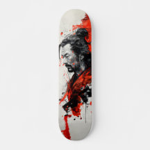 Cremson Samurai Skateboard