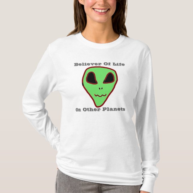 Crença da Camisa Aliens (Frente)