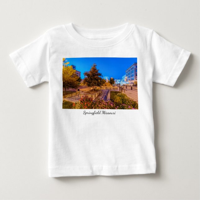 Crepúsculo Na Camisa Central Park Square Toddler (Frente)