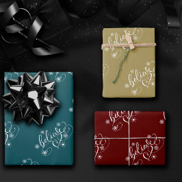 Crer Script | Floco de neve de férias brancas