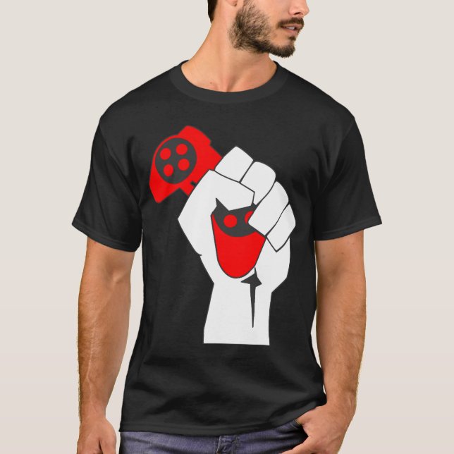 Cresça acima a camisa de Austrália - preto (Frente)