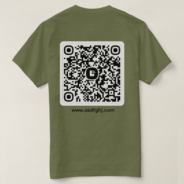 Cresça seu negócio Camiseta (Verso do Design)