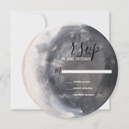 Crescent Moon Mystic Boho Wiccan Manipulando RSVP