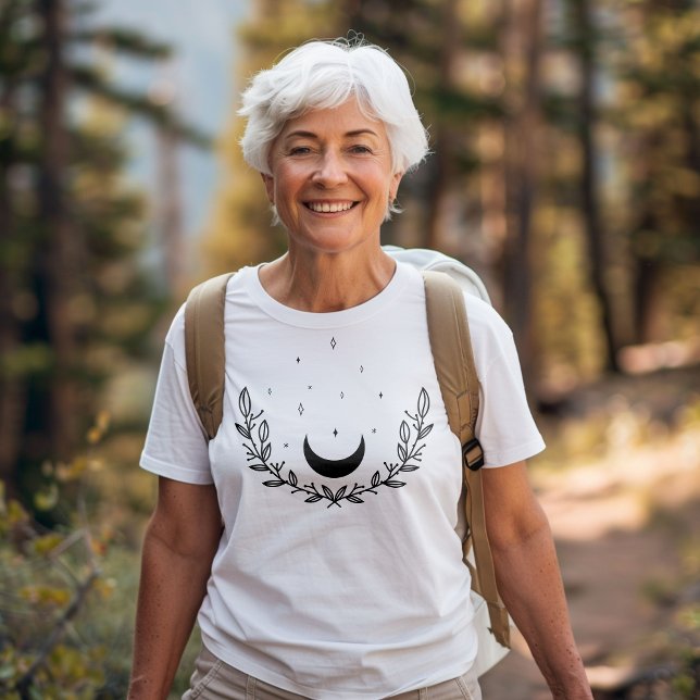 Crescent Moon & Sai da Arte da Linha Boho (Criador carregado)