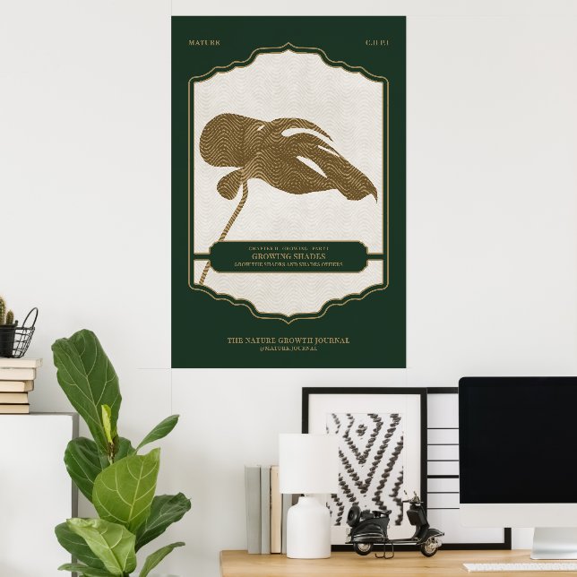 CRESCENTES - POSTER DESIGN DIÁRIO (Escritório em casa)