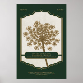 CRESCIMENTO CELEBRADO - Papel Poster de valor (Mat