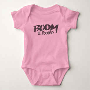 Crescimento mim Pooped - camisa do bebê